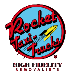 Rocket Taxi Trucks. High Fidelity Removalists