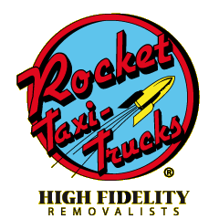 Rocket Taxi Trucks. High Fidelity Removalists